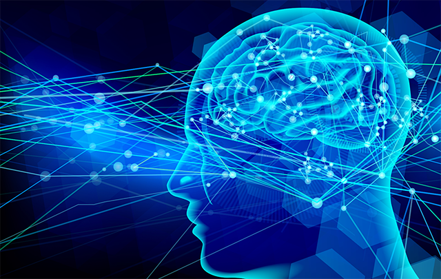 CGによる視覚と脳の相関をグラフィッカルに表現した画像