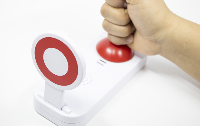 早押しクイズのボタンの画像